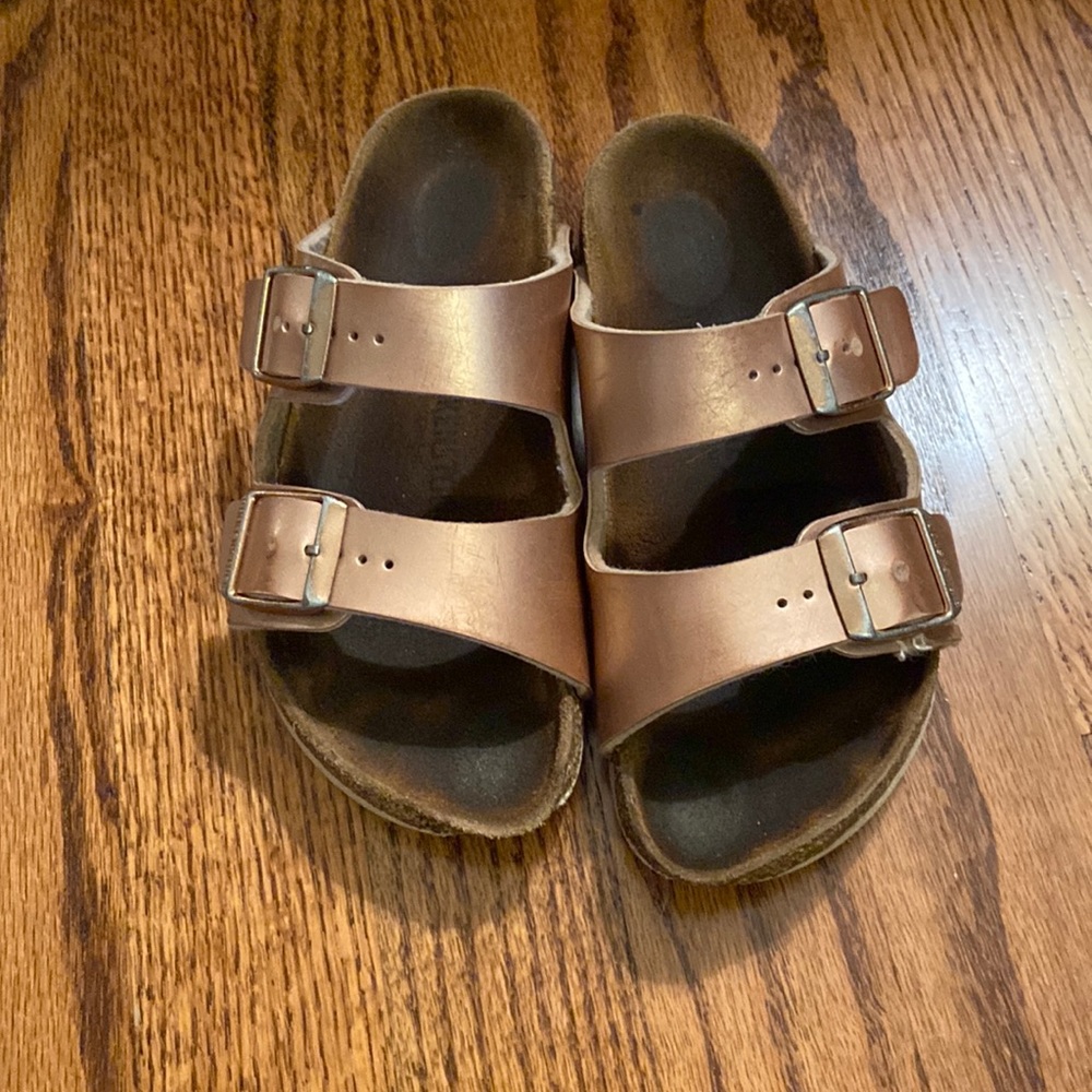 Birkenstocks - Rose Gold - Kids